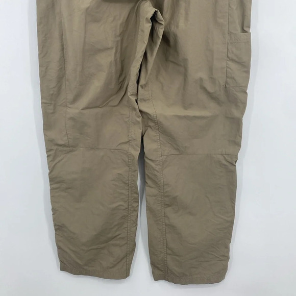 Mountain Hardwear‎ Pants Womens Size 14/ 32 Tan Straight Leg Camping Belted Hike - Picture 9 of 14